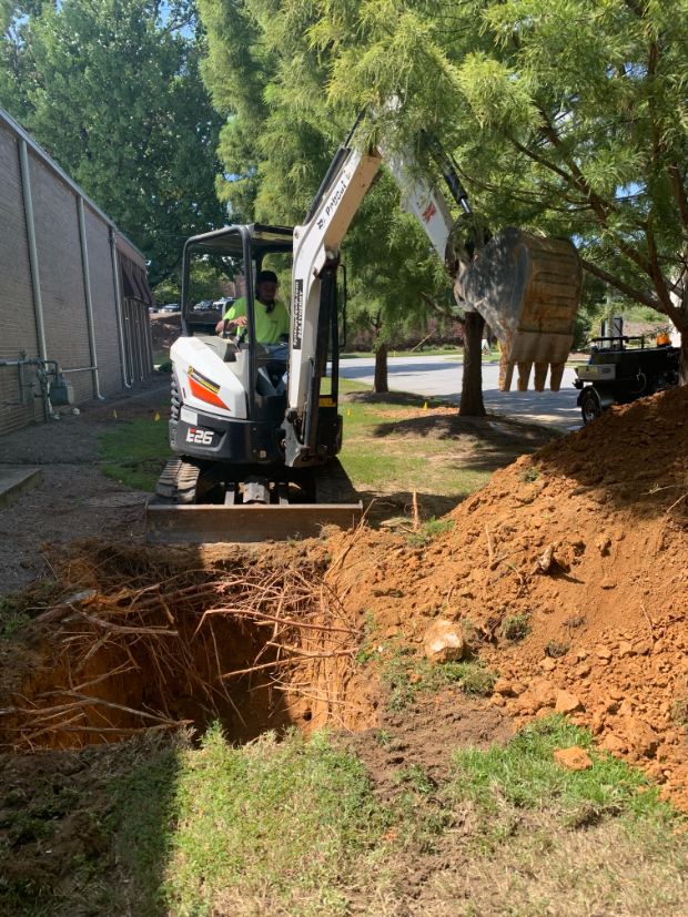 Digging Up a Manhole in Atlanta, GA Thumbnail